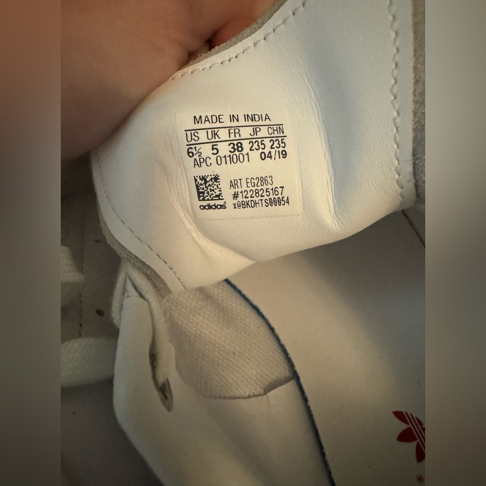 Adidas Cherry Blossom Sakura Stan Smith Sneakers 6.5 - Picture 9 of 14